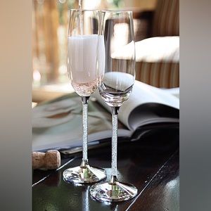 Swarovski Crystalline Toasting Flutes